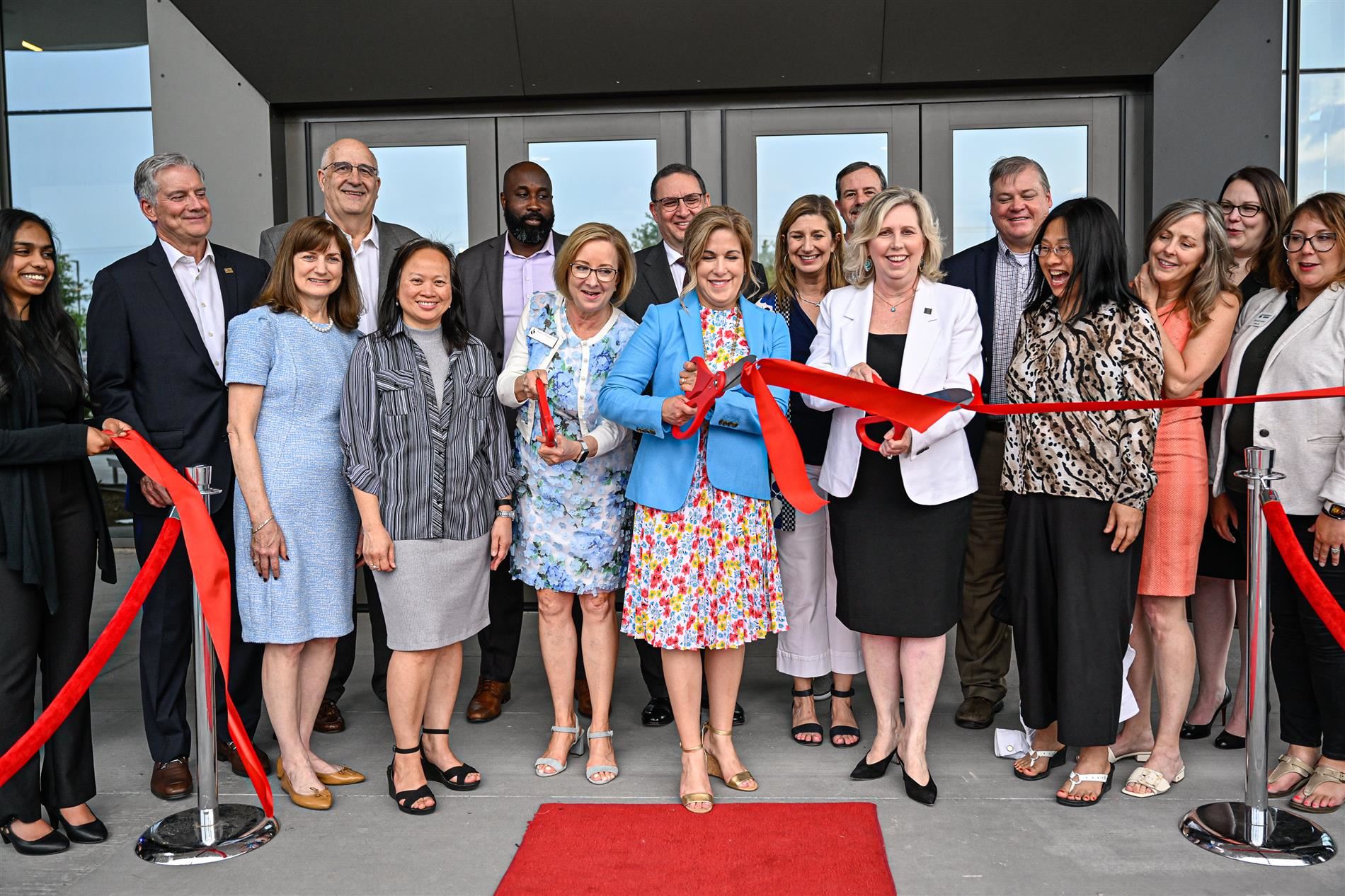 Robinson Fine Arts Center Ribbon Cutting at Grand Opening